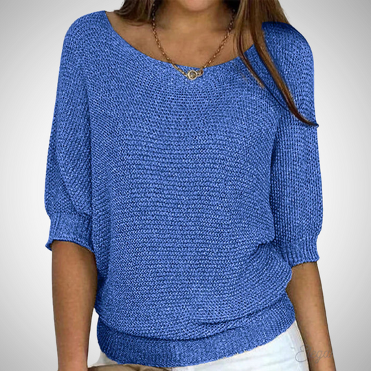 R&B | Cross Gestrickter Pullover