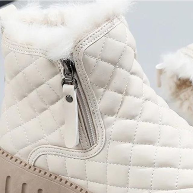 R&B | Gesteppte Dick-Sohlige Warme Winterstiefel