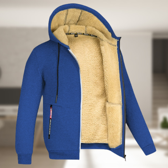 R&B | Winterjacke mit Fleecekapuze