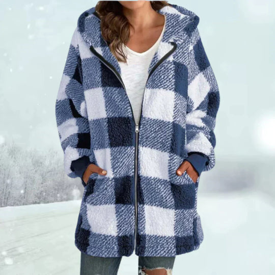 R&B | Karierte Winterjacke