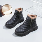 R&B | Gesteppte Dick-Sohlige Warme Winterstiefel