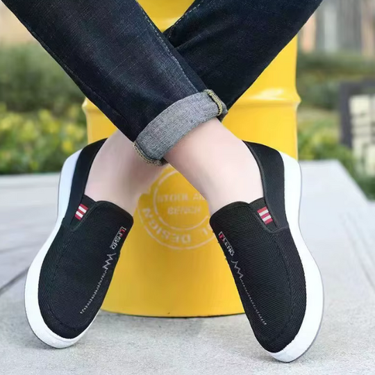 Urban Canvas Schuhe mit gestreiftem Innenfutter R&B R&B