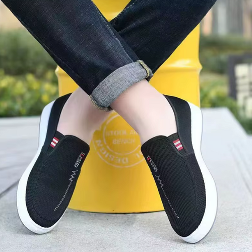Urban Canvas Schuhe mit gestreiftem Innenfutter R&B R&B