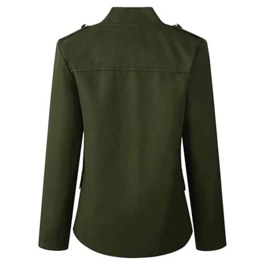 R&B | Damen Knöpfbare Jacke - Kurz