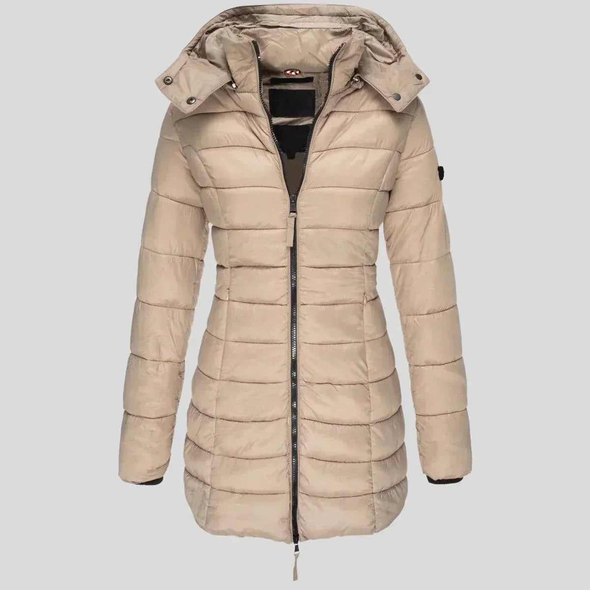 R&B | Gestepptes Jacket - Kapuzenzip-Jacke