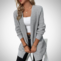 R&B | Lässige Strickjacke mit Offenem Design