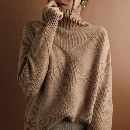 R&B | Weicher Rollkragenpullover für Kalte Tage