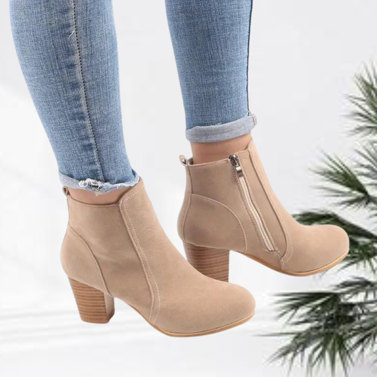 R&B | Stilvolle Stiefeletten mit Reißverschluss