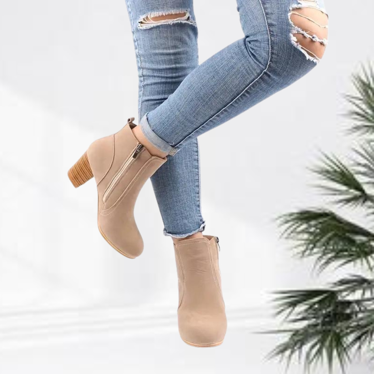 R&B | Stilvolle Stiefeletten mit Reißverschluss