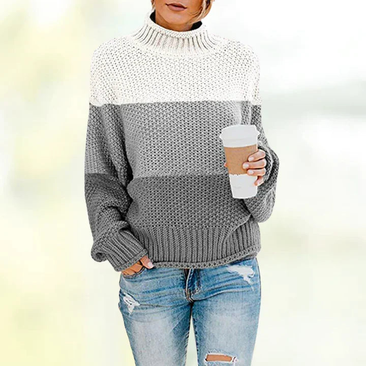R&B | Eleganter Gestreifter Pullover