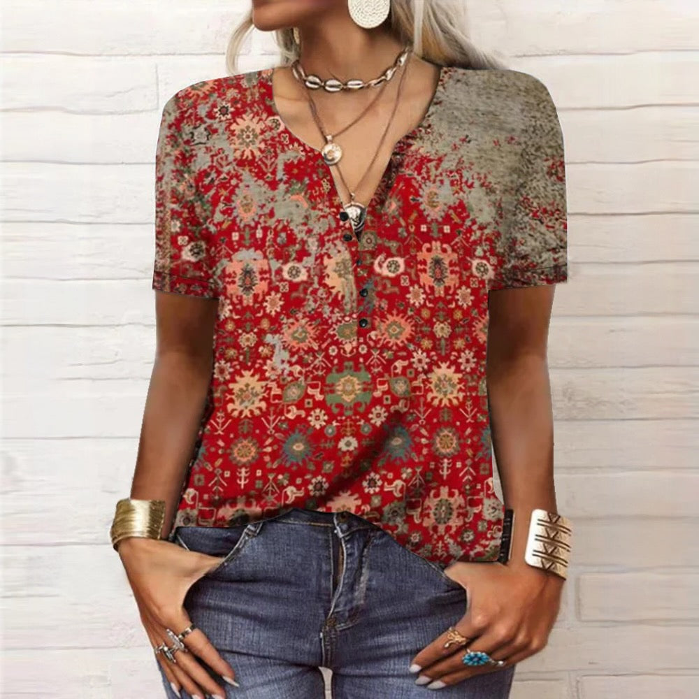 R&B | Bedruckte Sommerbluse
