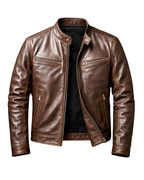 Vintage Lederjacke
