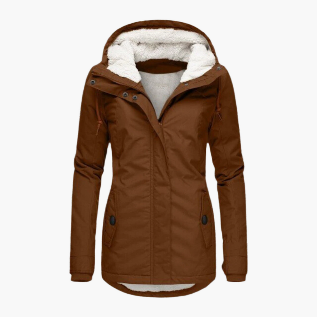 R&B | Winterjacke Sherpa-Hoodie - Eleganter und Wärmender Outdoor Parka für Kalte Tage