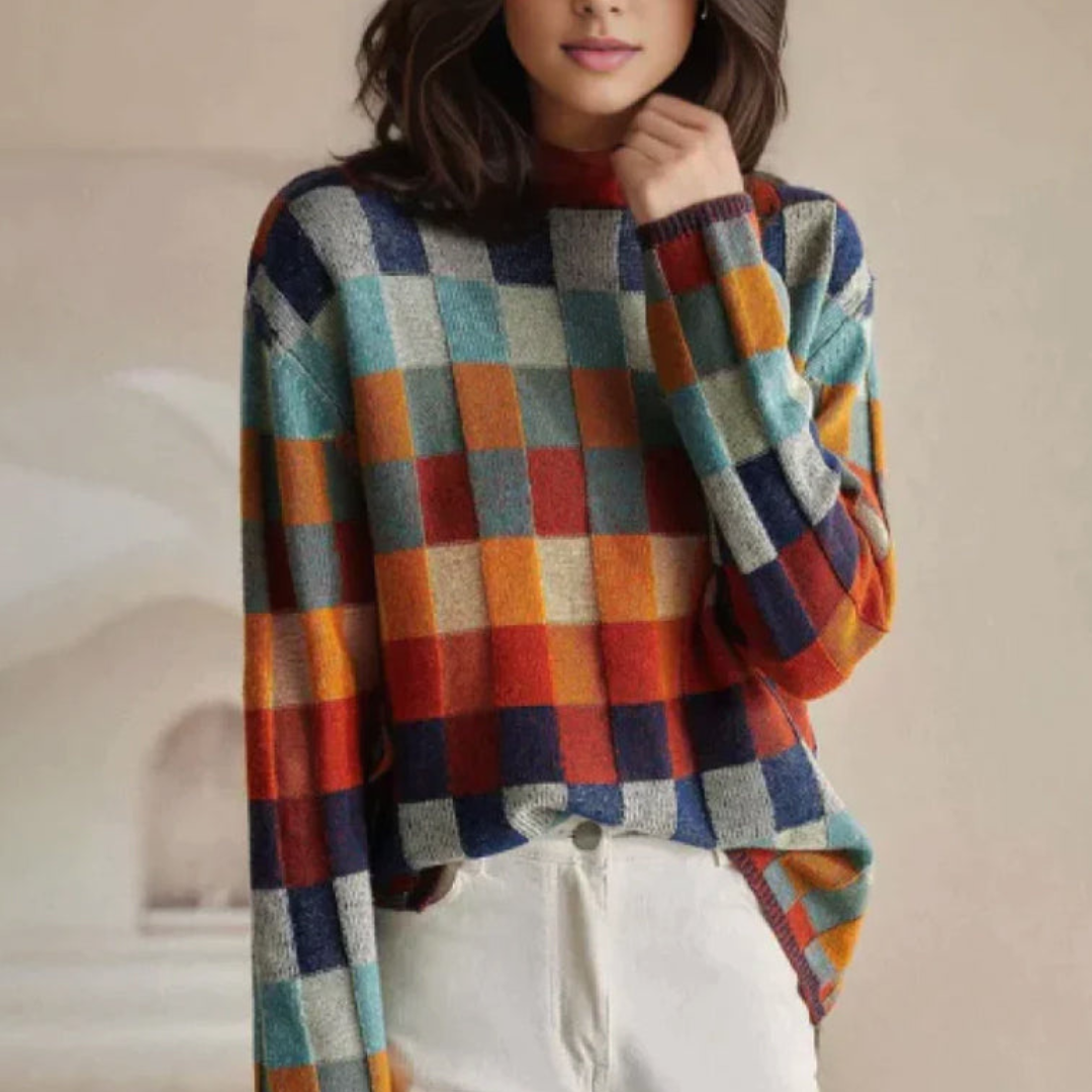 R&B | Retro Patchwork Pullover