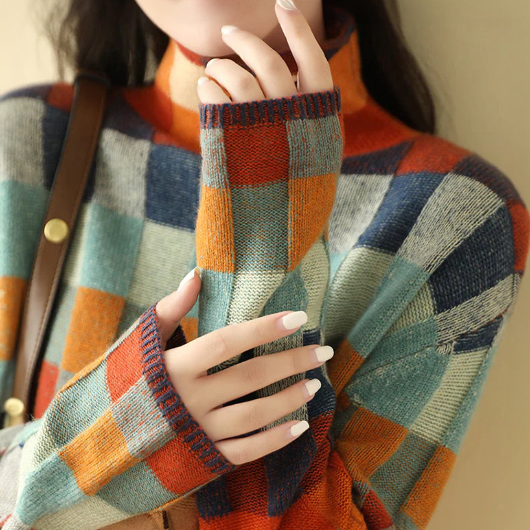 R&B | Retro Patchwork Pullover