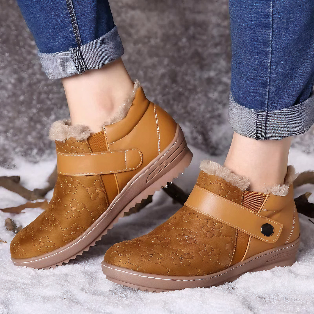 Faux Suede Winter Stiefeletten R&B