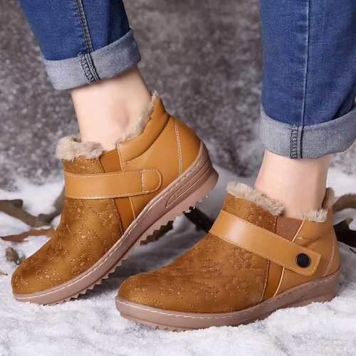 Faux Suede Winter Stiefeletten R&B
