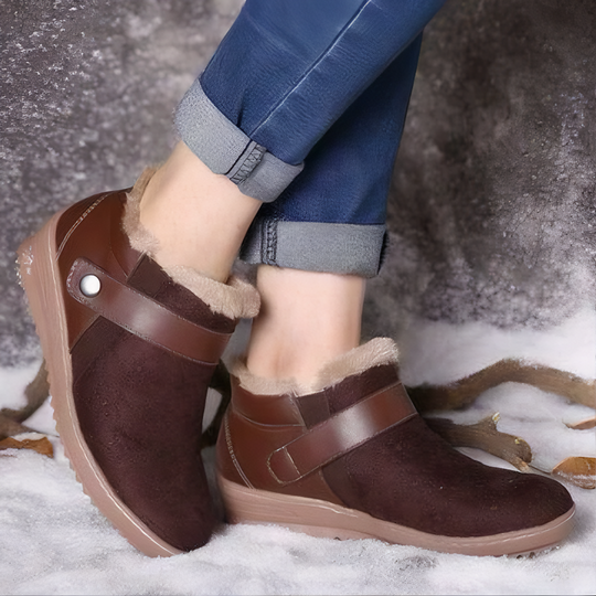 Faux Suede Winter Stiefeletten R&B