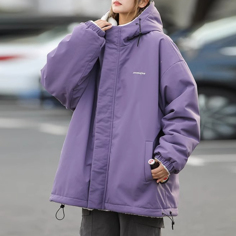 R&B | Warme Wendbare Winterjacke für Damen