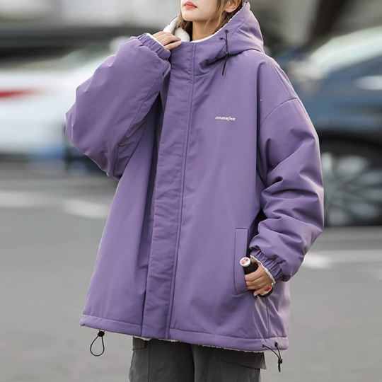 R&B | Warme Wendbare Winterjacke für Damen
