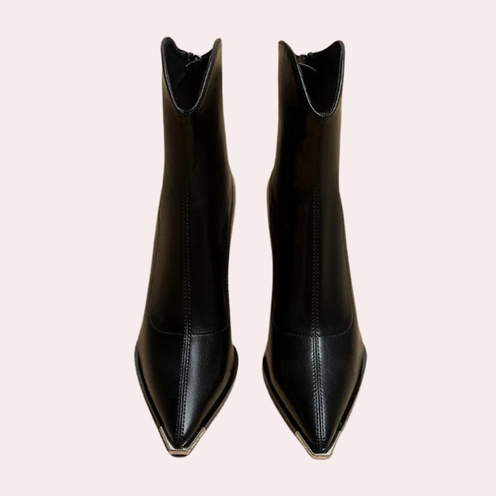 Modische Blockabsatz-Stiefel für Damen R&B