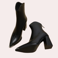 Modische Blockabsatz-Stiefel für Damen R&B