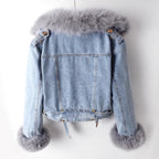 R&B | Luxuriöser Denim-Mantel