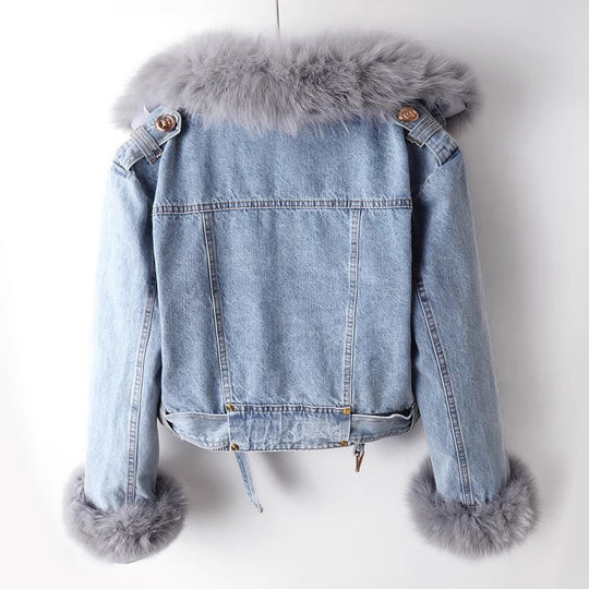 R&B | Luxuriöser Denim-Mantel