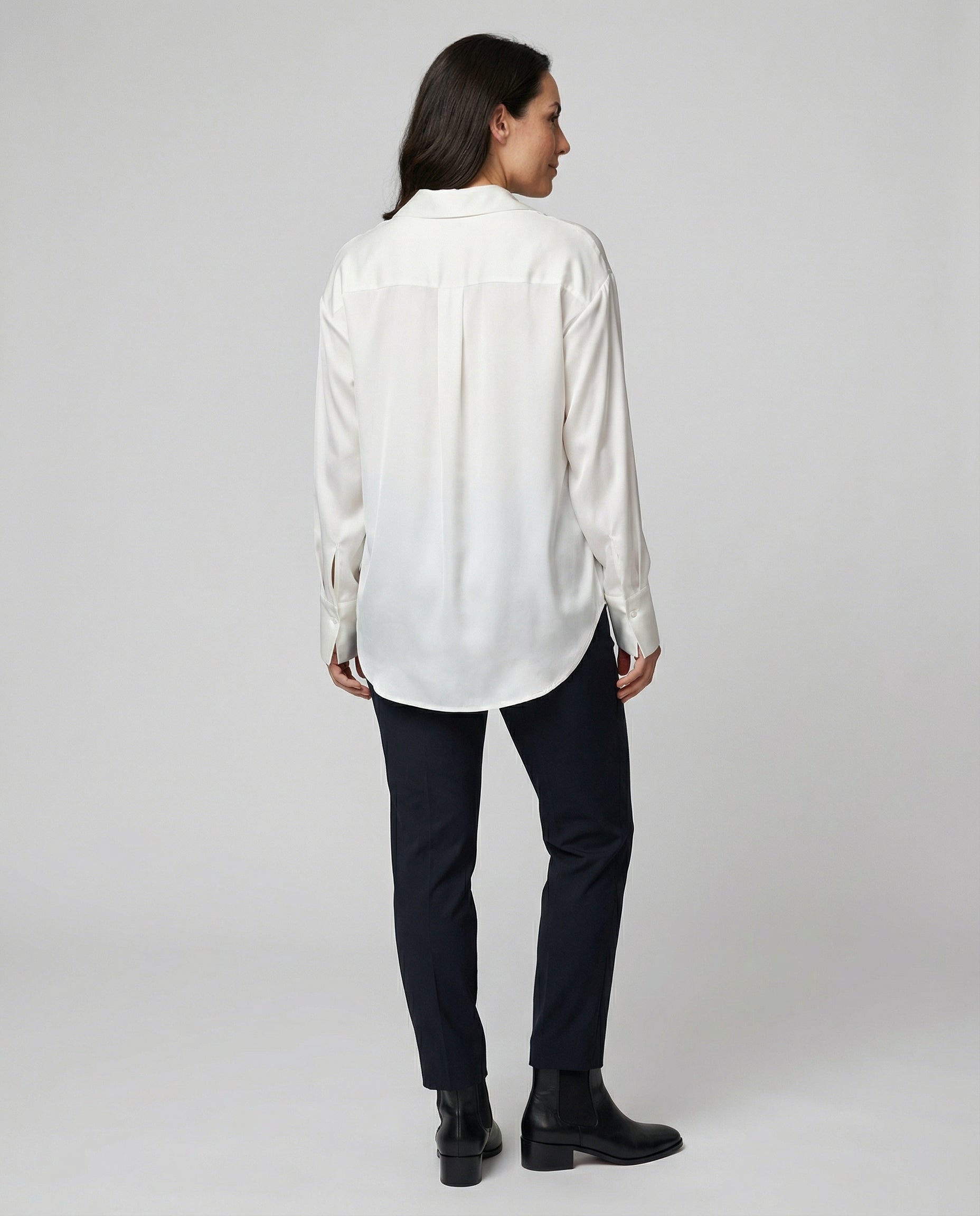 Luxuriöse Elegante Seidenbluse Damen | R&B