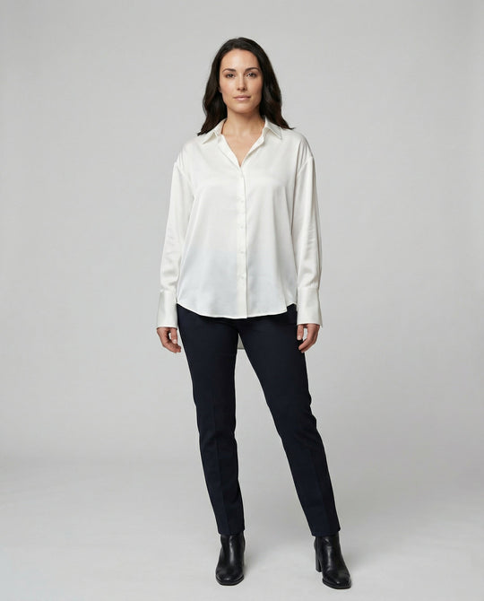 Luxuriöse Elegante Seidenbluse Damen | R&B