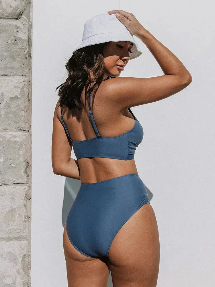 Damen Bikini Set mit Hoher Taille & Sommer-Strandmode | R&B