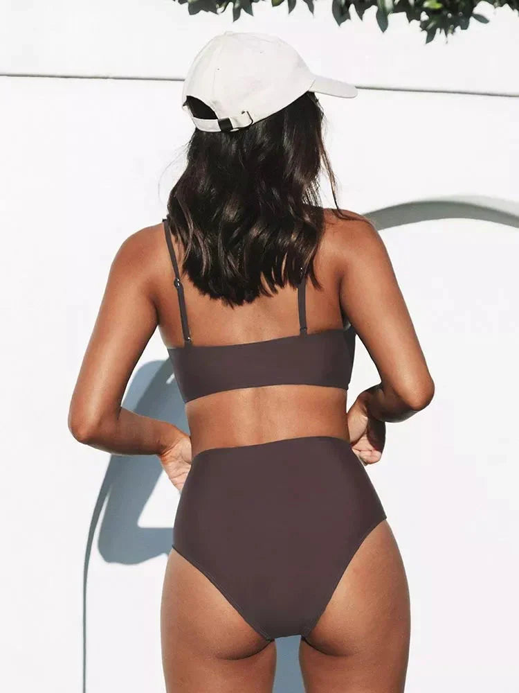 Damen Bikini Set mit Hoher Taille & Sommer-Strandmode | R&B