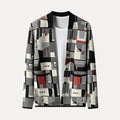 R&B | Patchwork Strickjacke