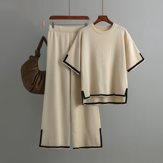 R&B | Zweiteilige Koreanische Outfits Aus Leichtem, Dehnbarem und Weichem Material