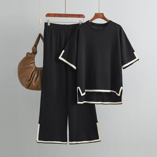 R&B | Zweiteilige Koreanische Outfits Aus Leichtem, Dehnbarem und Weichem Material