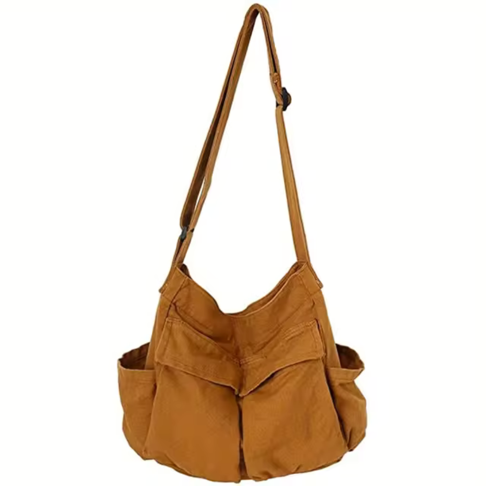 R&B | Schultertasche mit Faltendesign