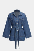 R&B | Taillierte Denim Jacke Modern und Vielseitig