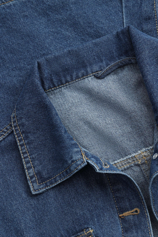 R&B | Taillierte Denim Jacke Modern und Vielseitig