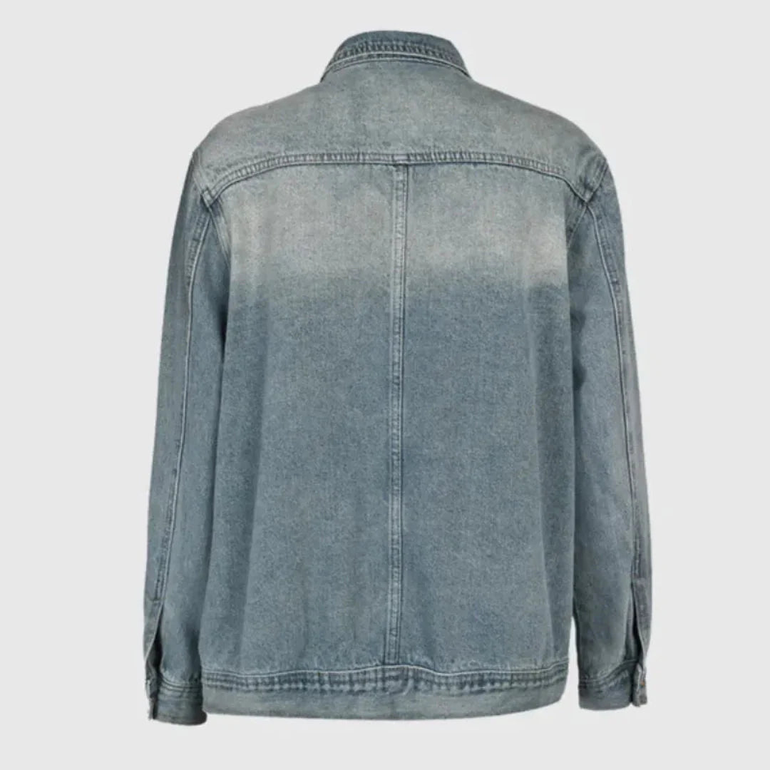 R&B | Asymmetrische Jeansjacke