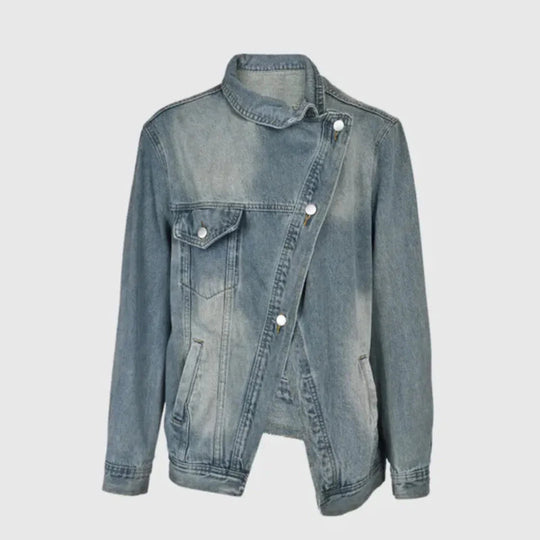 R&B | Asymmetrische Jeansjacke