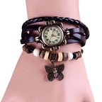 R&B | Damen-Accessoire-Uhr mit Vintage-Blumenarmband