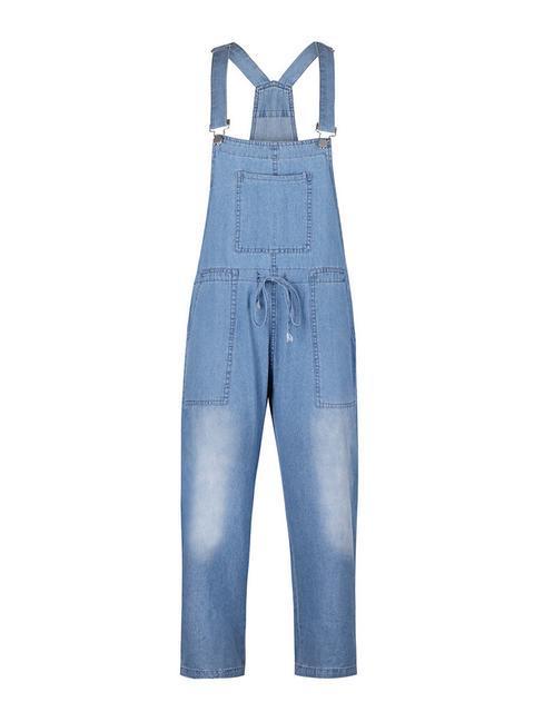 R&B | Jahrgang Schnür Denim Overall