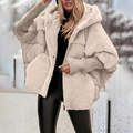 R&B | Jacke Damen Gefüttert mit Kapuze, Lässige Passform