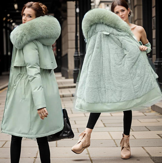 Damen Winterparka mit Wasserdichtem Material & Kapuze | R&B