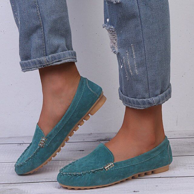 Lässige Damenschuhe flach