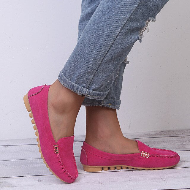 Lässige Damenschuhe flach