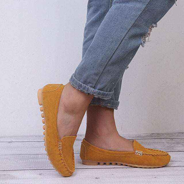 Lässige Damenschuhe flach