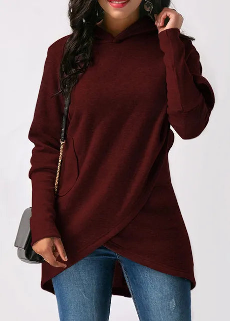 R&B | Eleganter Pullover mit asymmetrischem Schnitt