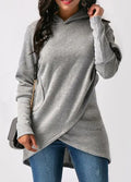 R&B | Eleganter Pullover mit asymmetrischem Schnitt