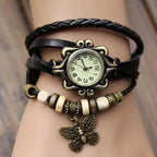 R&B | Damen-Accessoire-Uhr mit Vintage-Blumenarmband
